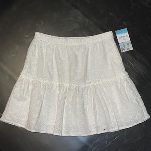 NWT-White Tiered Skirt-Women’s Size XS